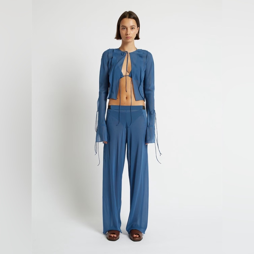 Christopher Esber Semi Sheer Trousers - Picture 1 of 9